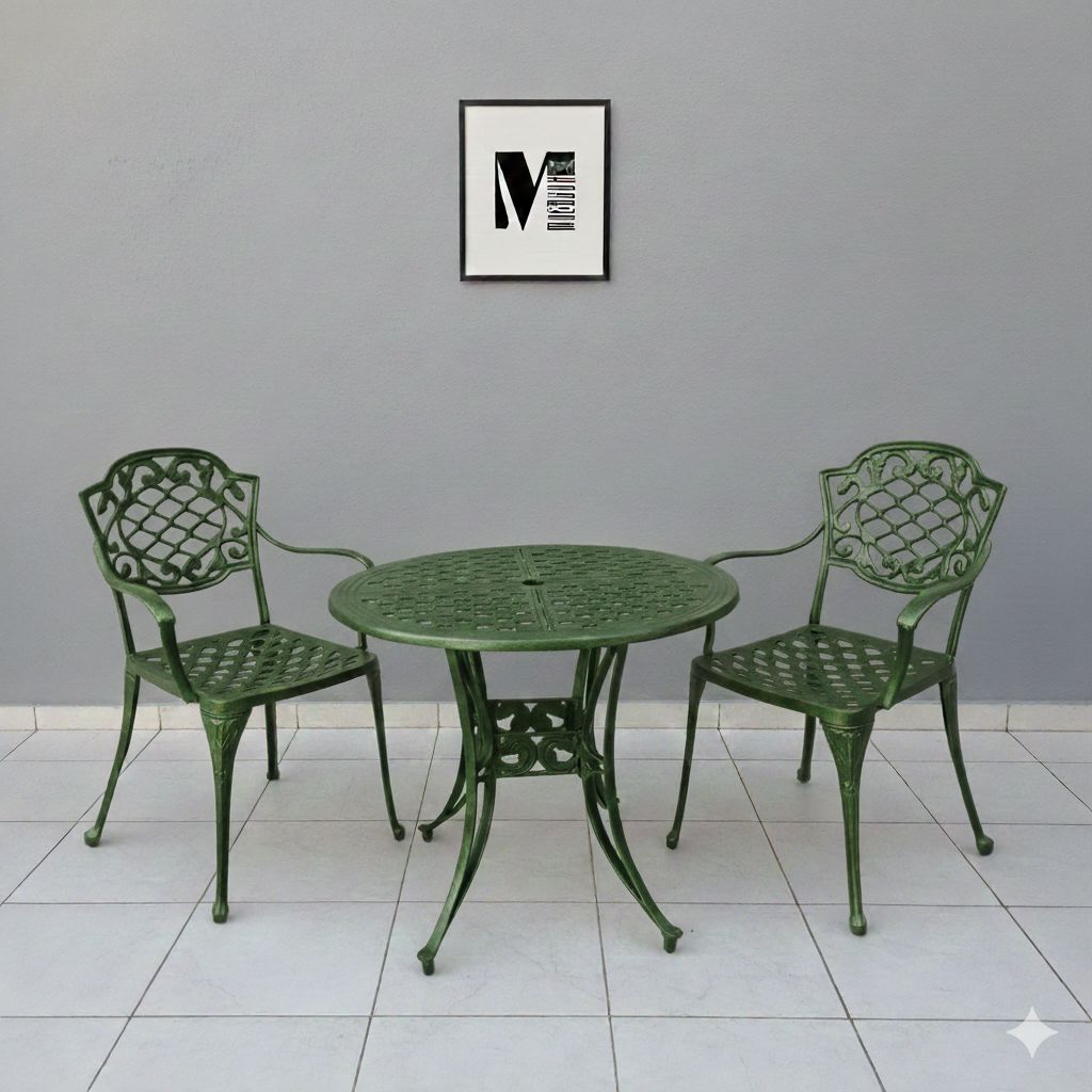 Juego de jardin Chateux x2 Redonda