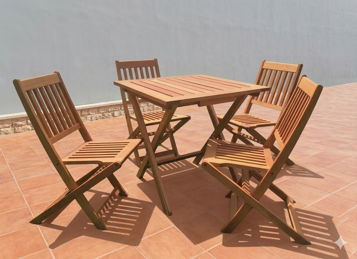 Juego de jardín Pergamino 5 piezas