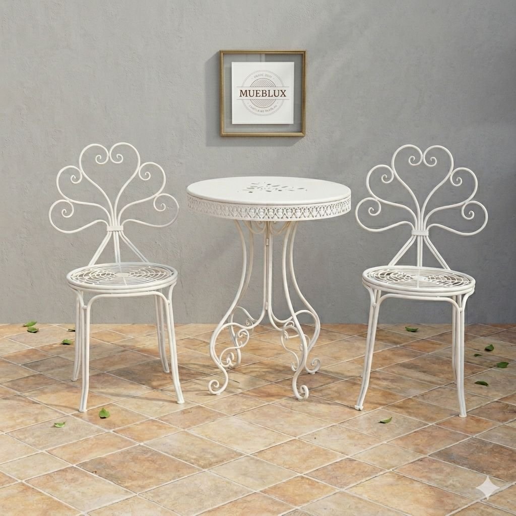 Juego de jardin Marbella x2 Redonda
